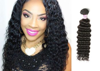 Deep wave wigs compared with other hairstyles.