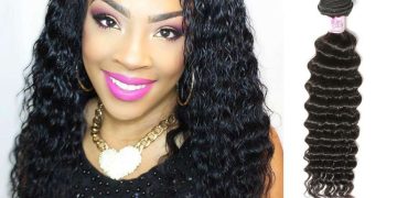 Deep wave wigs compared with other hairstyles.