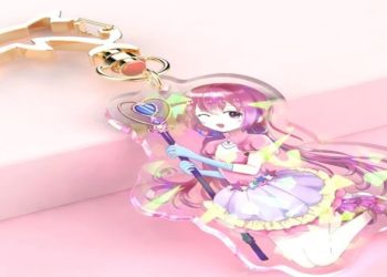 Unforgettable custom acrylic keychain from vograce