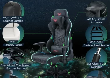 Extravagant RGB GC-03 Gaming Chair by Eureka Ergonomic