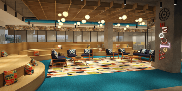 What is the top highlight of the high-star-rate coworking space?