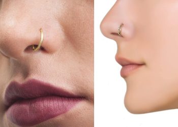 Types of nose ring designs for a unique look.